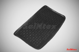 Ковры в багажник Seintex для Chevrolet AVEO 2006- (цвет Черный)
