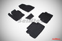 Ковры резиновые с бортом Seintex для Ford Kuga II 2012- (цвет Черный)