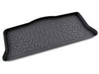 Ковры в багажник AGATEK для Peugeot 107 2010- (цвет Черный)