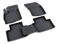Ковры полиуретановые AGATEK для Mitsubishi Outlander XL 2007- черные