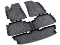 Ковры полиуретановые AGATEK для Toyota Highlander 2010- черные
