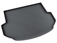 Ковры в багажник AGATEK для Hyundai Santa Fe 2013- (цвет Черный)