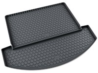 Ковры в багажник AGATEK для Hyundai Grand Santa Fe2013- (цвет Черный)
