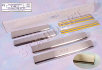 Накладки порогов Standart Natanika для Peugeot 308 2014- (5 дверей) PS-PE28 (4 шт.)