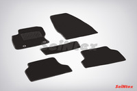 Ковры ворсовые Seintex для Ford Focus II 2005-2011 цвет ( Черный)