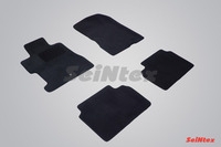 Ковры ворсовые Seintex для Honda Civic VIII SEDAN 2006-2012 цвет ( Черный)