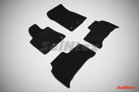 Ковры ворсовые Seintex для Toyota LAND CRUISER 200 2007-2012 цвет ( Черный)