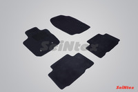 Ковры ворсовые Seintex для Toyota RAV4 III 2006-2013 цвет ( Черный)