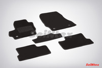 Ковры ворсовые Seintex для Mazda 3 2009-2013 цвет ( Черный)