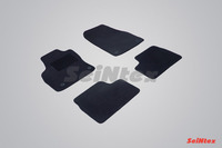 Ковры ворсовые Seintex для Opel Astra H 2004-2009 цвет ( Черный)
