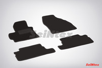 Ковры ворсовые Seintex для Toyota Corolla (300N/MC) 2007-2013 цвет ( Черный)