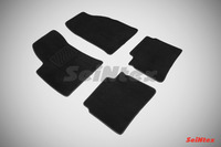 Ковры ворсовые Seintex для Hyundai Sonata V 2004-2010 цвет ( Черный)