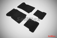 Ковры ворсовые Seintex для Chery AMULET 2006- цвет ( Черный)