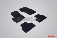 Ковры ворсовые Seintex для Mitsubishi ASX 2010- цвет ( Черный)