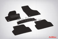 Ковры ворсовые Seintex для Volkswagen Tiguan 2010- цвет ( Черный)