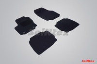 Ковры ворсовые Seintex для Ford Mondeo IV 2007-2015 цвет ( Черный)