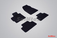 Ковры ворсовые Seintex для Mazda CX-7 2007- цвет ( Черный)
