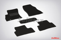 Ковры ворсовые Seintex для Nissan Juke 2011- цвет ( Черный)