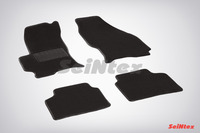 Ковры ворсовые Seintex для Ford Mondeo III 2001-2006 цвет ( Черный)