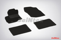 Ковры ворсовые Seintex для Mitsubishi Lancer IX 2003-2007 цвет ( Черный)