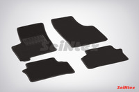 Ковры ворсовые Seintex для Opel Meriva (T3000) 2002-2010 цвет ( Черный)