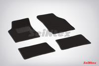 Ковры ворсовые Seintex для Renault SYMBOL 2002-2008 цвет ( Черный)
