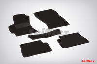 Ковры ворсовые Seintex для Subaru Forester III 2008-2013 цвет ( Черный)