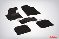 Ковры ворсовые Seintex для Hyundai Elantra 2011- цвет ( Черный)