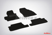 Ковры ворсовые Seintex для Toyota Auris 2006-2012 цвет ( Черный)