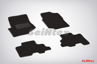 Ковры ворсовые Seintex для Chevrolet TRAIL BLAZER (GMT800) 2001-2013 цвет ( Черный)