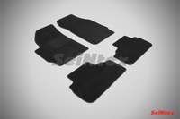 Ковры ворсовые Seintex для Ford Escape 2008-2012 цвет ( Черный)