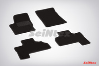 Ковры ворсовые Seintex для Ssang Yong  YONG Actyon 2007-2012 цвет ( Черный)
