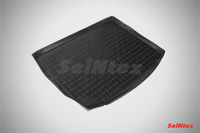 Ковры в багажник Seintex для Volkswagen Golf VII 2012- (цвет Черный)