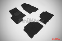 Ковры ворсовые Seintex для Chevrolet Captiva 2012- цвет ( Черный)