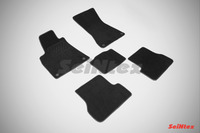 Ковры ворсовые Seintex для Audi A6 2011- цвет ( Черный)