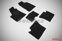 Ковры ворсовые Seintex для Geely MK 2008- цвет ( Черный)