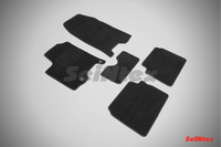 Ковры ворсовые Seintex для Chevrolet AVEO 2003-2006 цвет ( Черный)