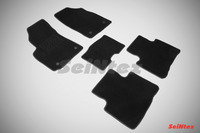 Ковры ворсовые Seintex для Geely EMGRAND X7 2011- цвет ( Черный)