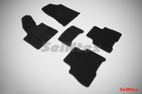 Ковры ворсовые Seintex для KIA Sorento 2012-2015 цвет ( Черный)