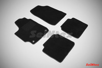 Ковры ворсовые Seintex для Toyota Camry VII 2012- цвет ( Черный)