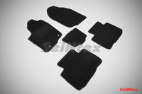 Ковры ворсовые Seintex для Toyota RAV4 IV 2013- цвет ( Черный)