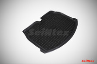 Ковры в багажник Seintex для Volkswagen BEETLE II (A5) 2011- (цвет Черный)
