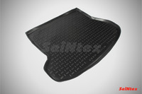 Ковры в багажник Seintex для KIA Ceed 2013- (цвет Черный).