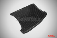 Ковры в багажник Seintex для KIA Rio III 2011- (цвет Черный)