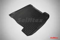 Ковры в багажник Seintex для Mitsubishi Pajero IV 2006- (цвет Черный)