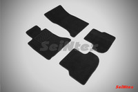 Ковры ворсовые Seintex для BMW 5 Ser F-10 (рестайлинг) 2013- цвет ( Черный)