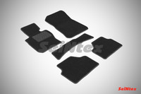 Ковры ворсовые Seintex для BMW X1 E-84 2012- цвет ( Черный)