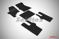 Ковры ворсовые Seintex для Ssang Yong  YONG STAVIC 2013- цвет ( Черный)