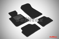 Ковры ворсовые Seintex для BMW 1 Ser E-81-88 2004-2013 цвет ( Черный)