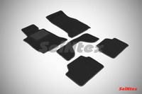 Ковры ворсовые Seintex для BMW 1 Ser F-20-21 2013- цвет ( Черный)